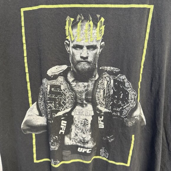 Conor MCgregor UFC T Shirt Mens XL Black Short Sleeve MMA 2016 - Picture 4 of 14